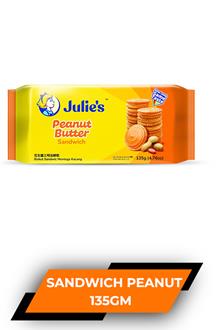 Julies Sandwich Peanut Butter 135gm